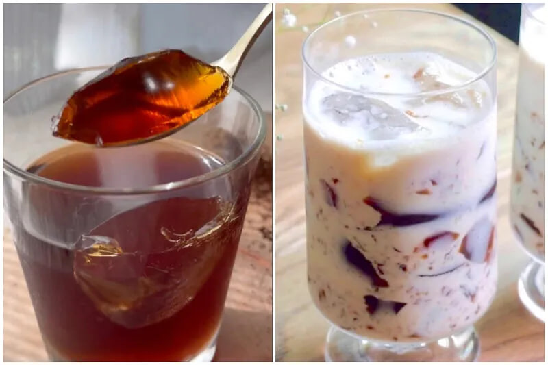 วิธีทำ ‘เยลลี่กาแฟ’ และ ‘เยลลี่ชาแดง’ แบบ 2 ขั้นตอนง่ายๆ! อร่อยเข้ากันเมื่อใส่ในนมหรือเครื่องดื่มต่างๆ